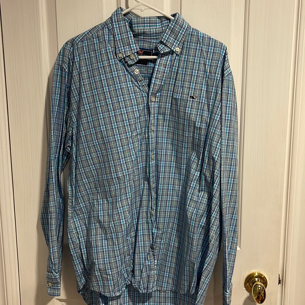 Slim fit whale shirt